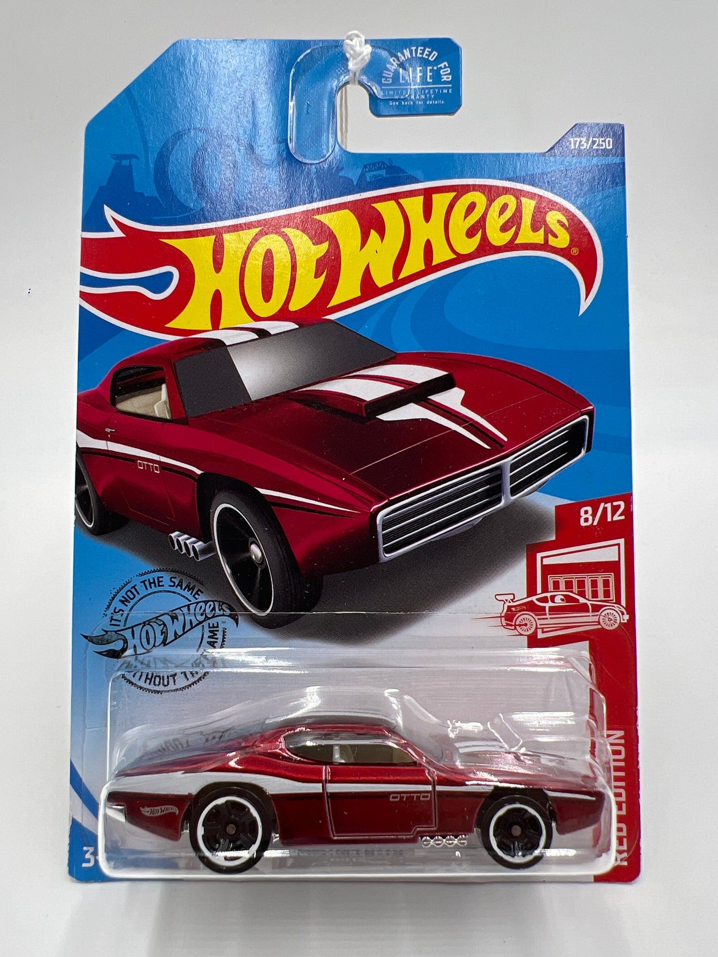 2020 Hot Wheels Target Exclusive Red Edition #173 Custom Otto Red 148i