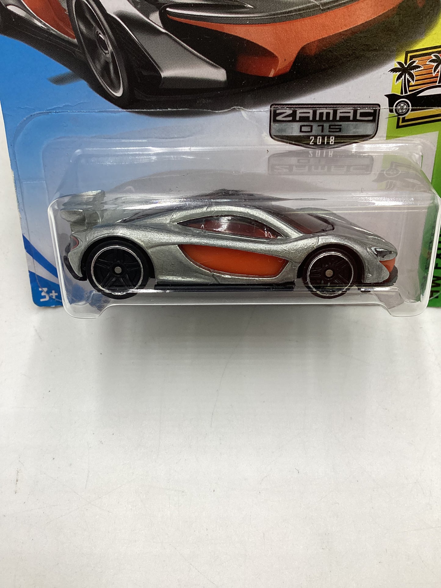 2018 Hot wheels McLaren P1 Zamac #15 147E