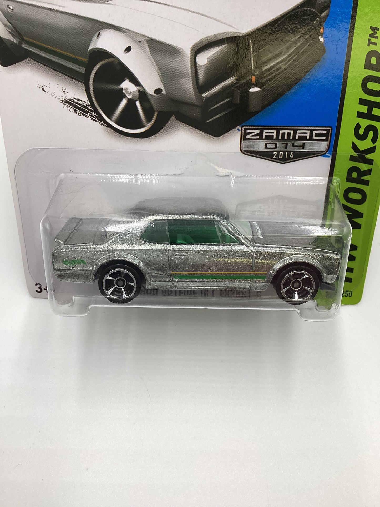 2014 Hot Wheels Zamac 014 #225 Nissan Skyline H/T 2000GT-X Non Roll Cage Vein on Back 145A