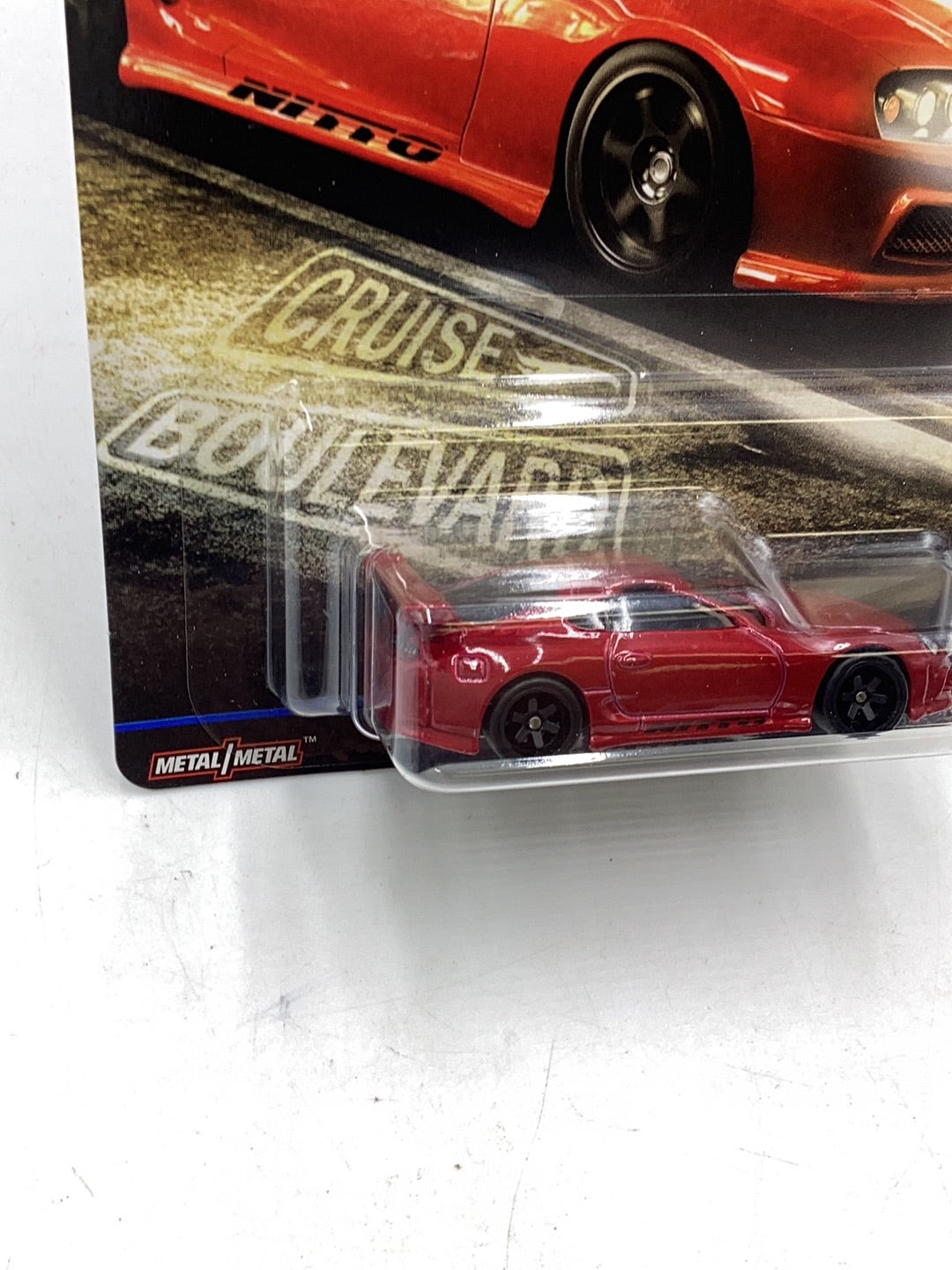 Hot Wheels Cruise boulevard Toyota Supra 1/5 with protector