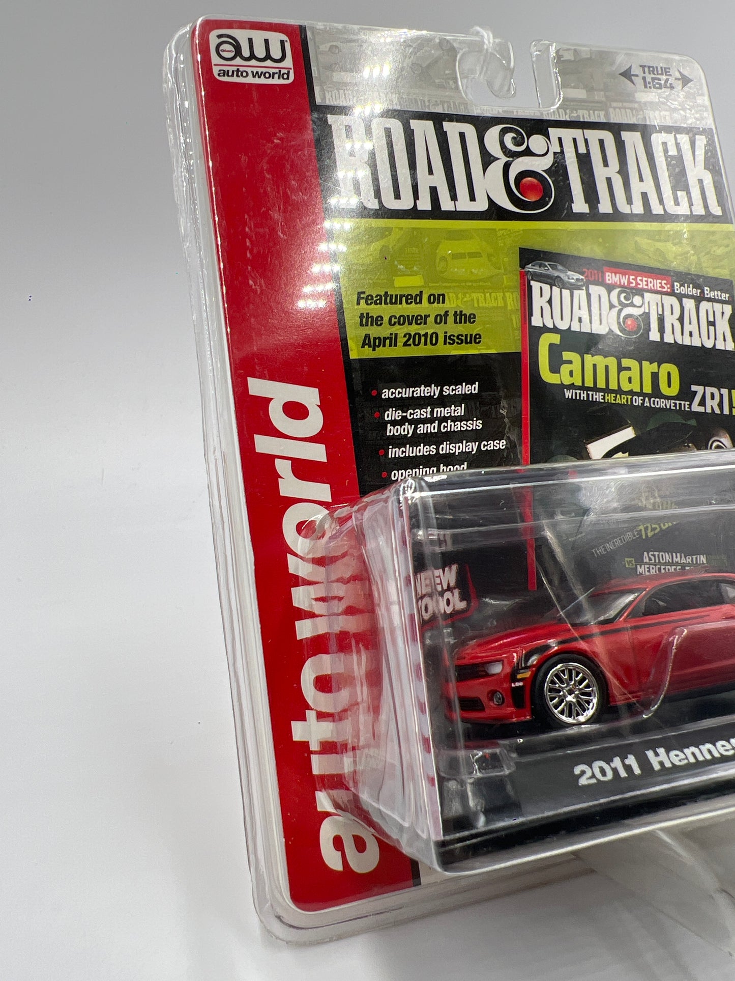 Auto World Road & Track #3 2011 Hennessey Camaro Red 181H