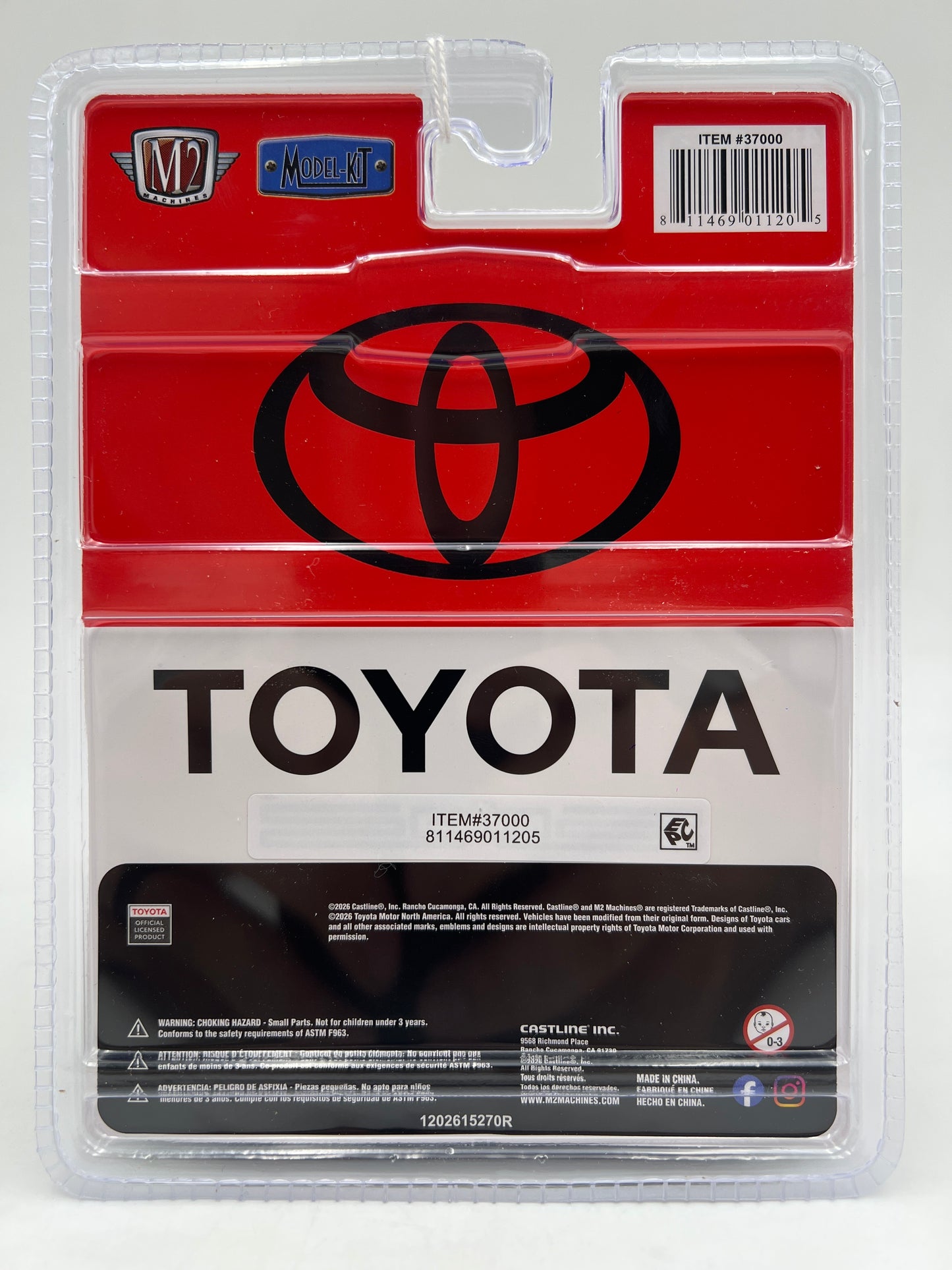 M2 Machines Model Kits WMTS06 1985 Toyota Truck Black 199C