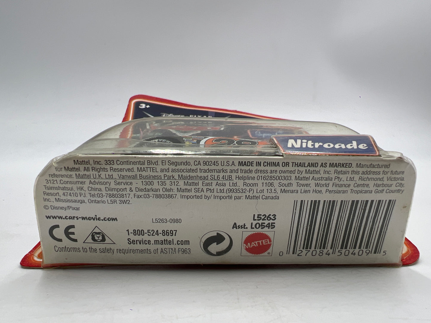 Disney Pixar Cars Supercharged Nitroade 137H