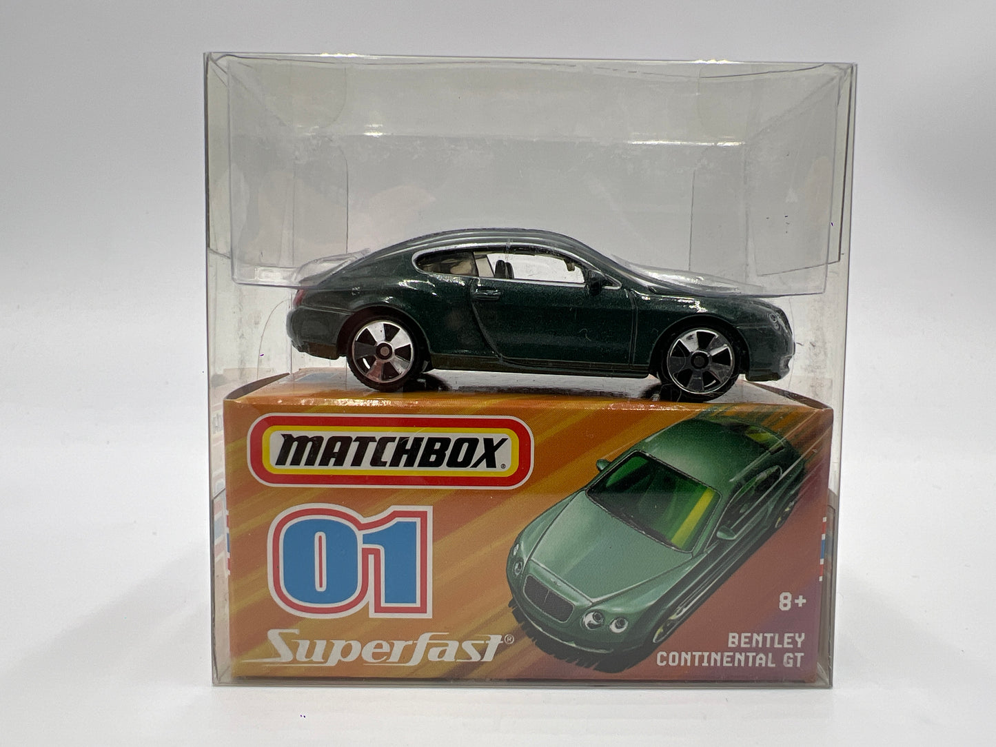 Matchbox Superfast #1 Bentley Continental GT Green