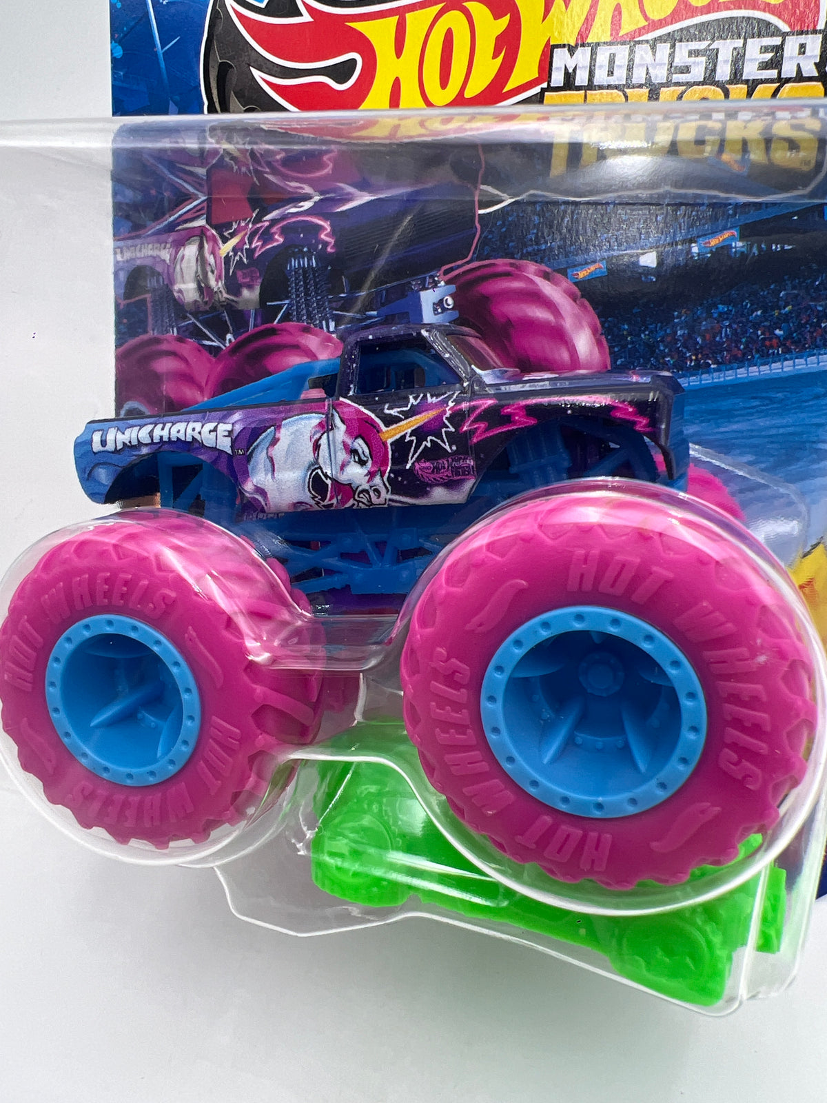 2026 Hot Wheels Monster Trucks Stripes Earned #4 Unicharge 135B