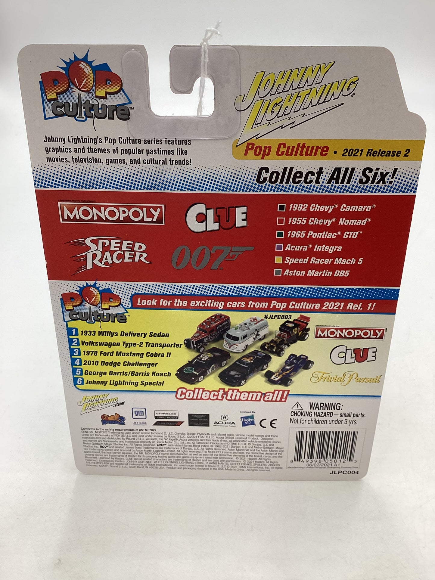 Johnny Lightning Pop Culture Street Racer Speed Racer Mach 5 228F