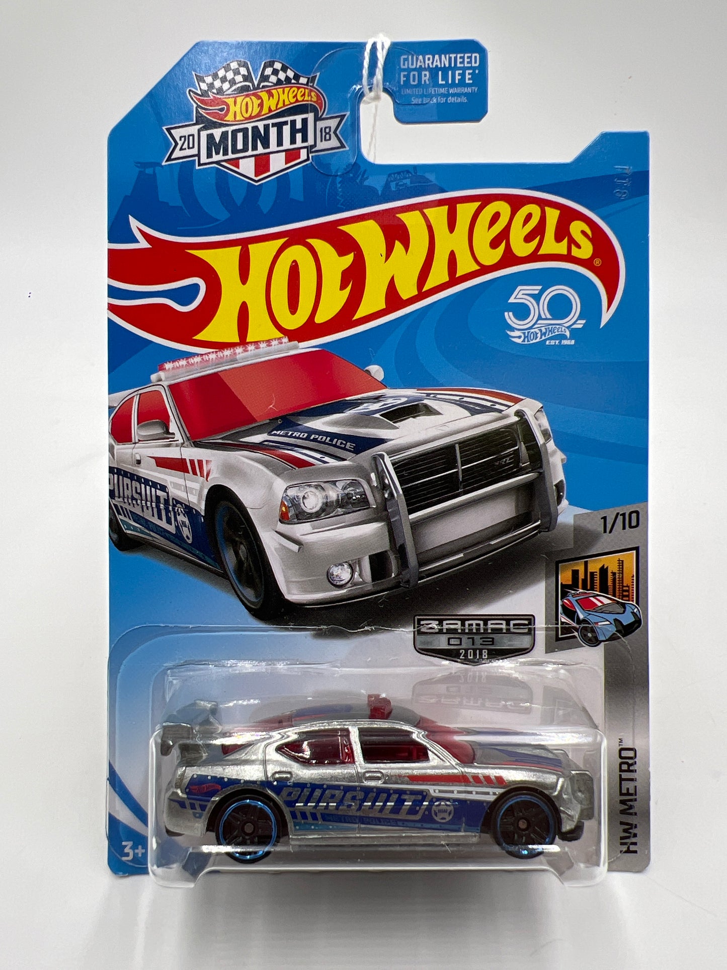 2018 Hot Wheels Zamac 013 Dodge Charger Drift 144D