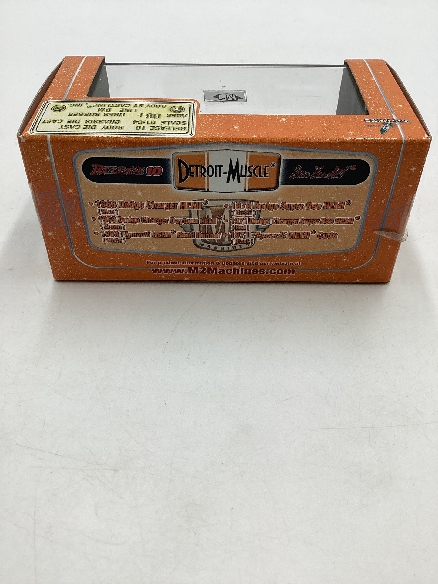 M2 Machines Detriot Muscle 10-03 1969 Plymouth Hemi Road Runner White