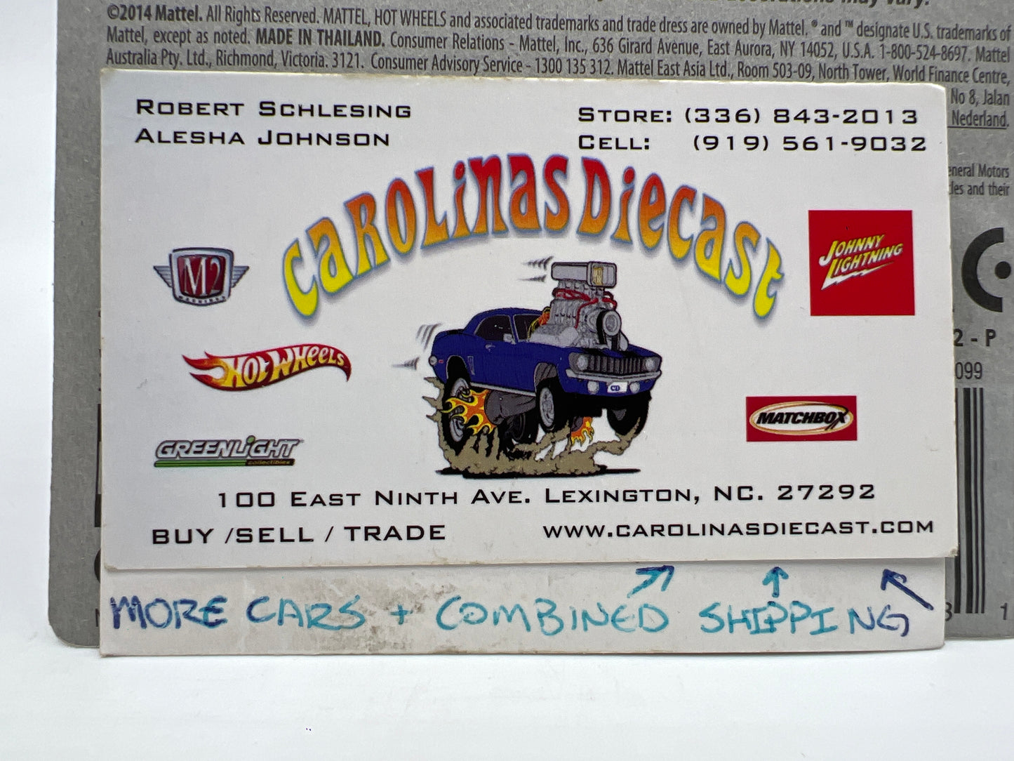 2014 Hot Wheels Holiday Hot Rods #1 10 Pro Stock Camaro Black 150D