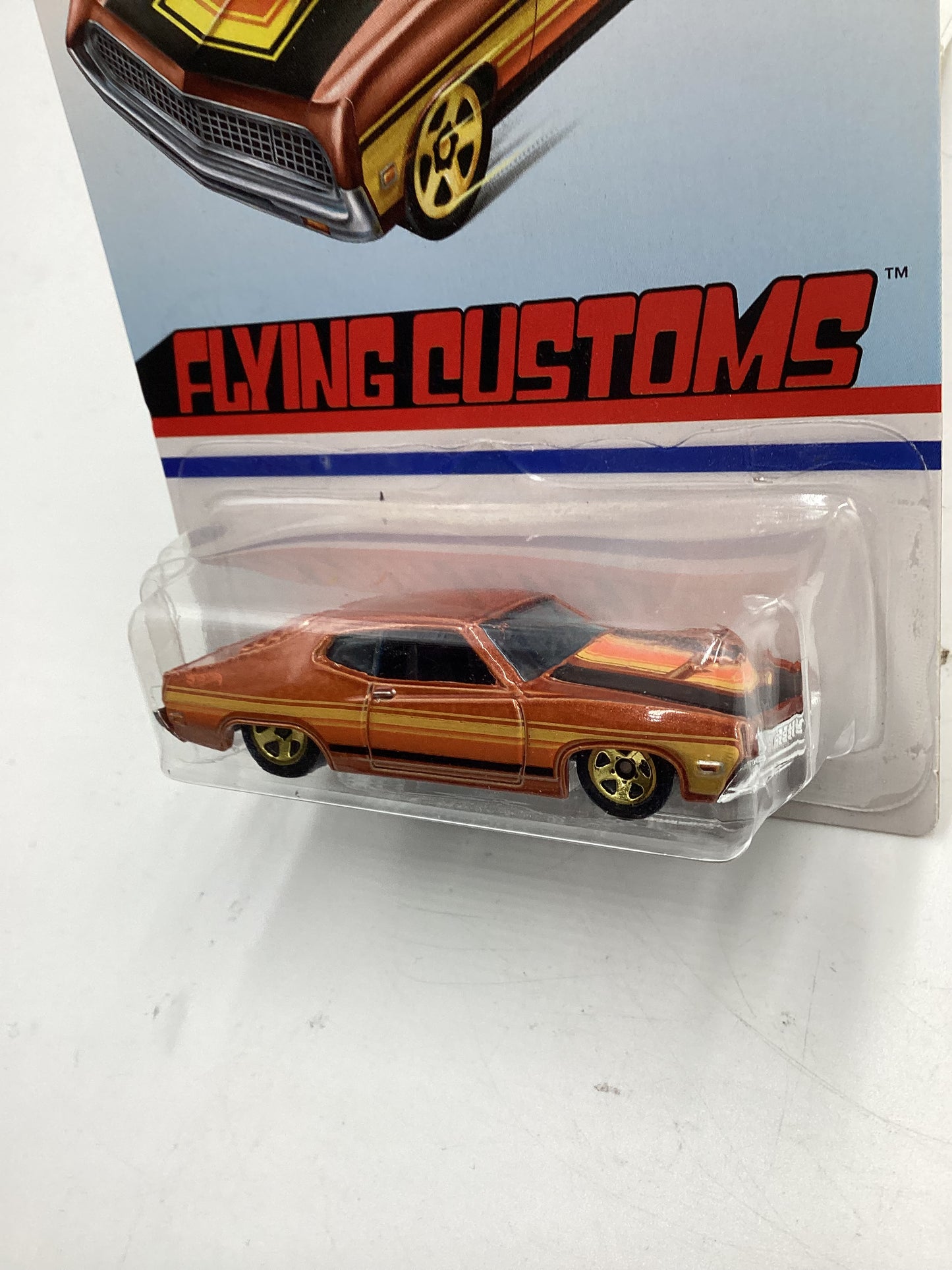 Hot Wheels Target Exclusive Flying Customs 70 Ford Torino Brown