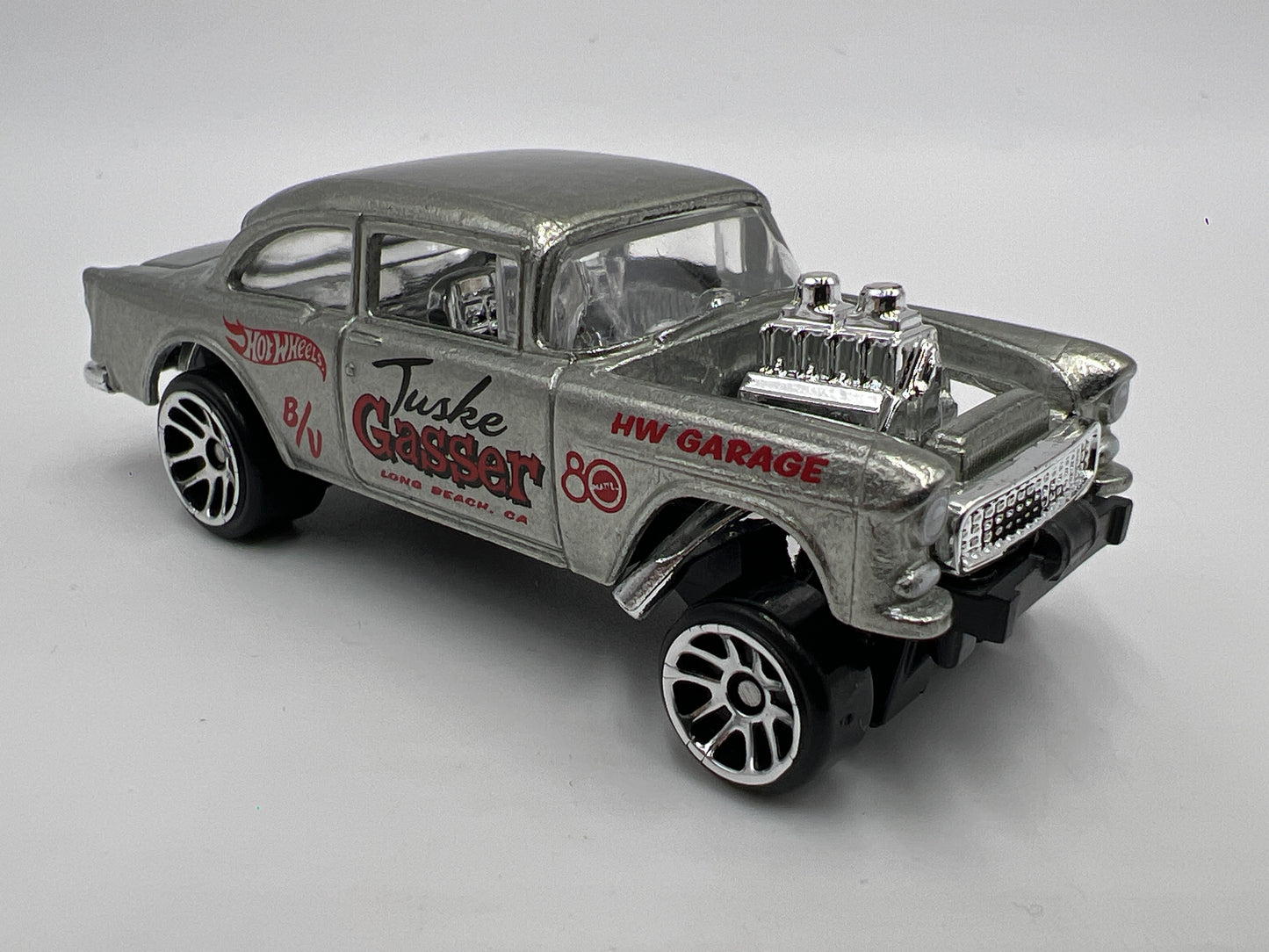 2025 Hot Wheels Mattel 80 Years Replay The Classics Zamac 55 Chevy Bel Air Gasser Loose