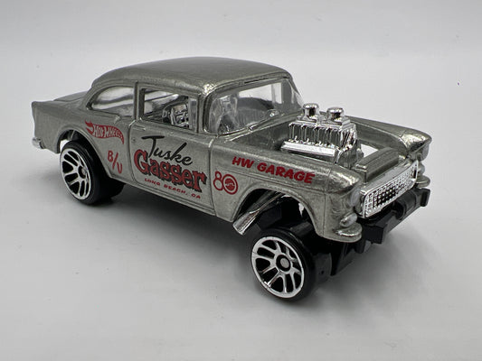 2025 Hot Wheels Mattel 80 Years Replay The Classics Zamac 55 Chevy Bel Air Gasser Loose