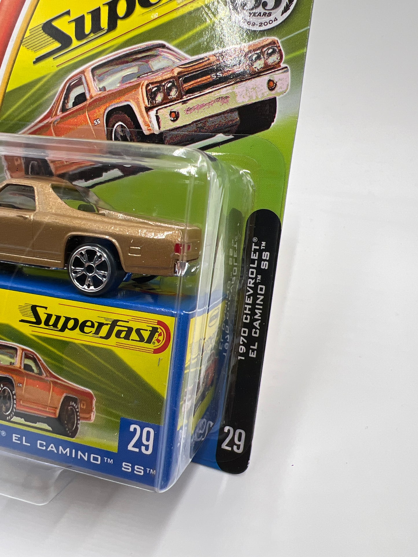 Matchbox Superfast #29 1970 Chevrolet El Camino SS Gold 173i