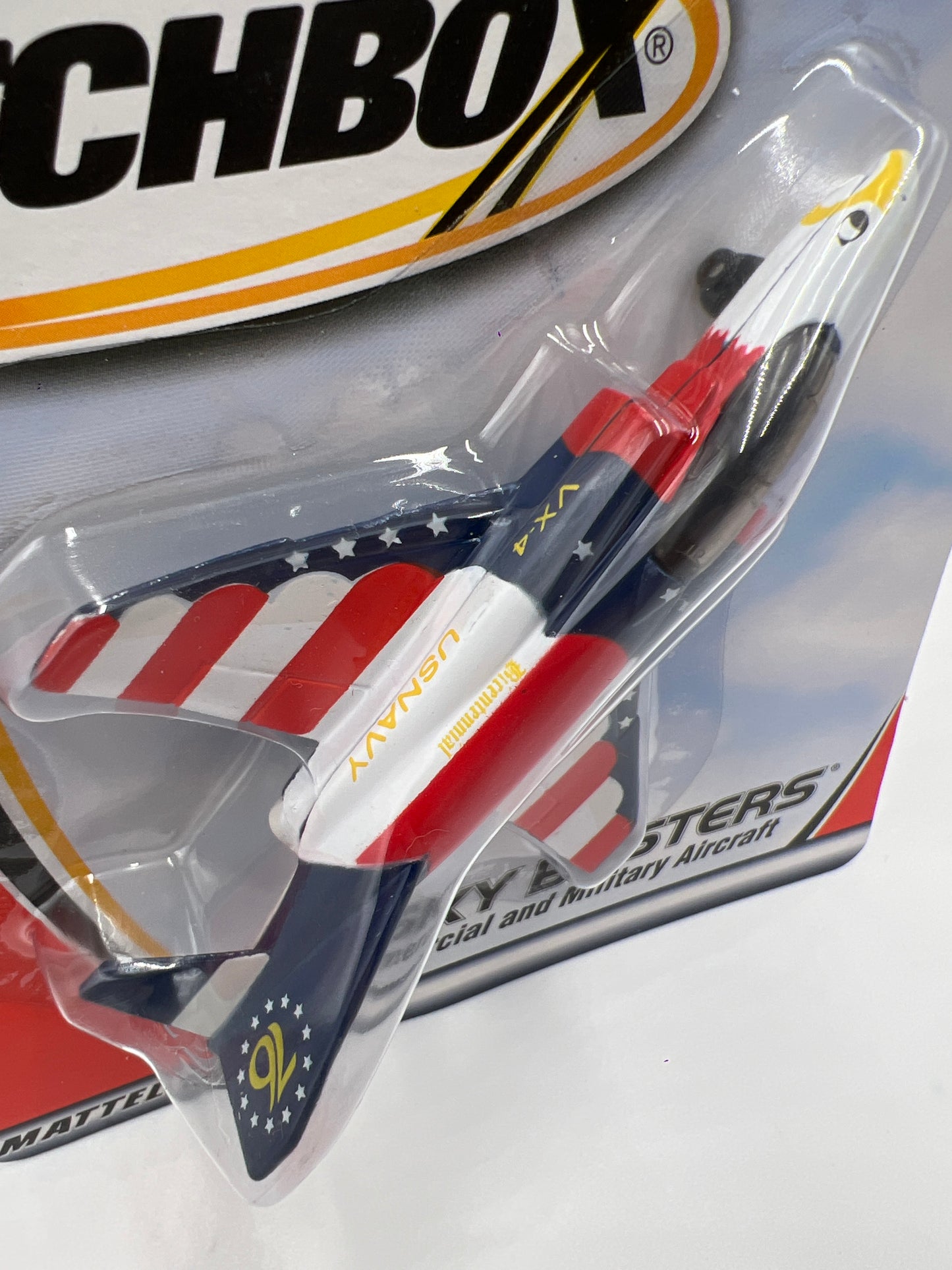 Matchbox Sky Busters F4 U.S. Navy Bicentennial PP5