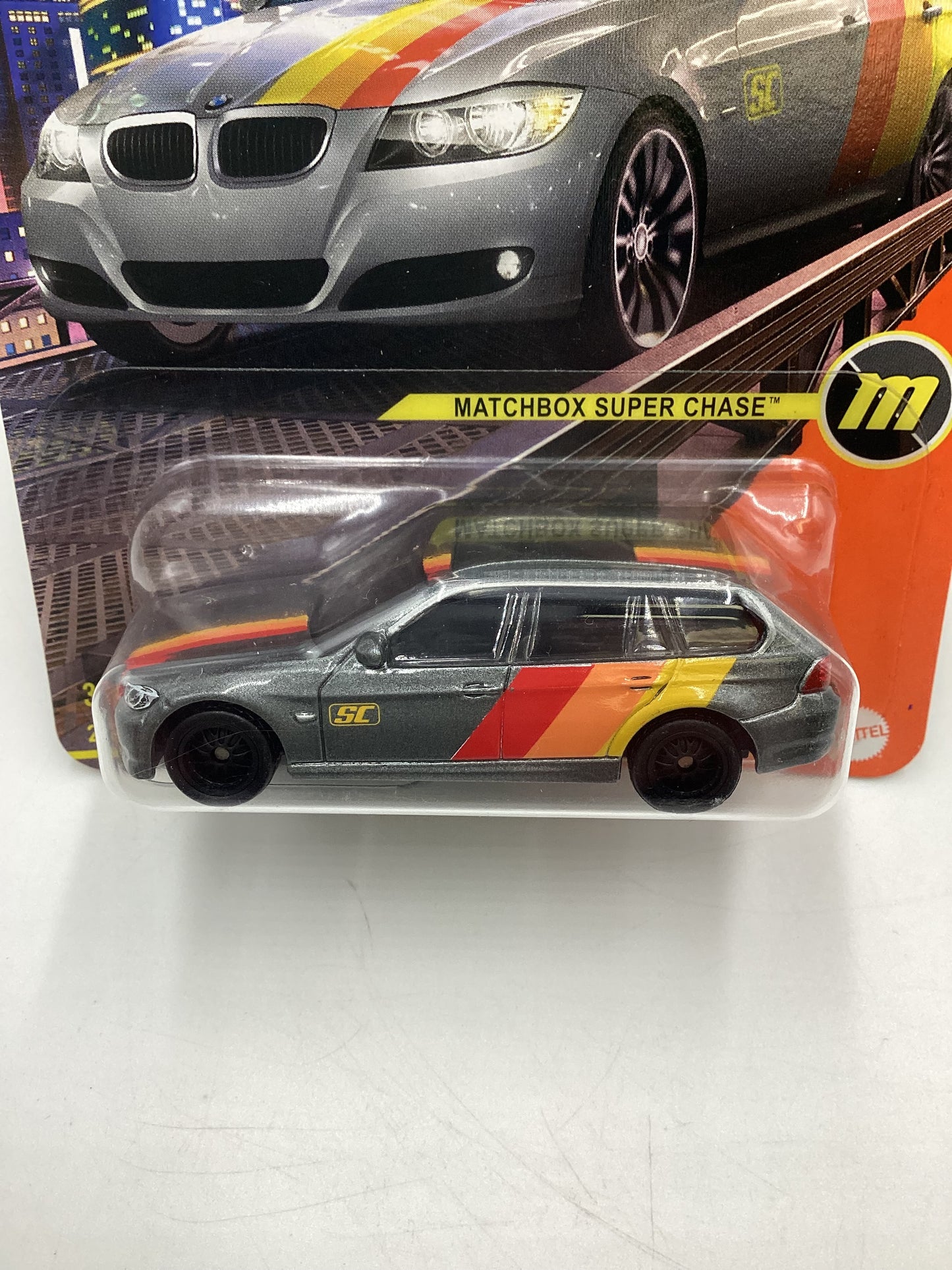 2024 Matchbox Super Chase 2012 BMW 3 Series Touring Gray