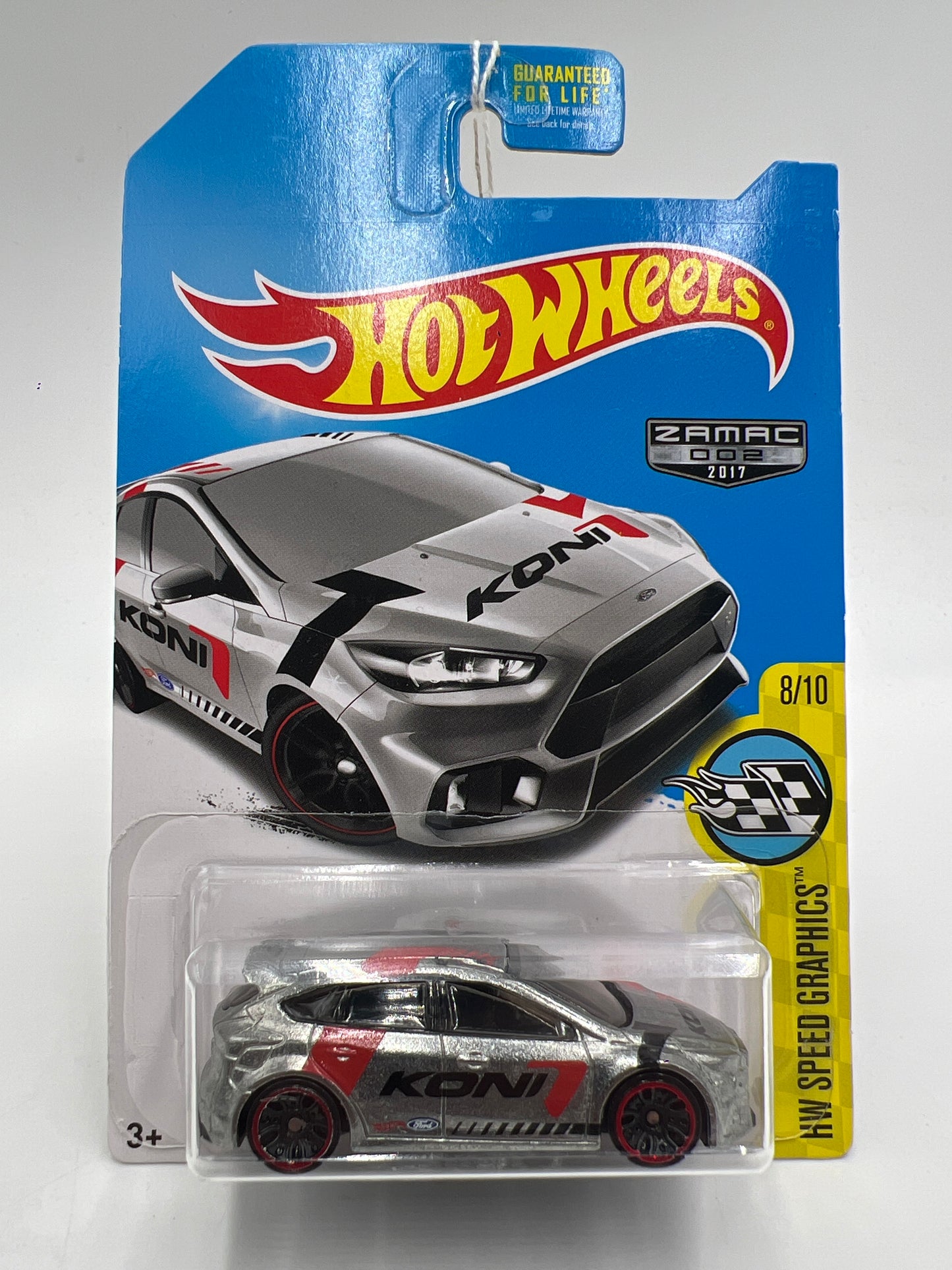 2017 Hot Wheels Walmart Exclusive Zamac 2 Ford Focus RS Koni 147E