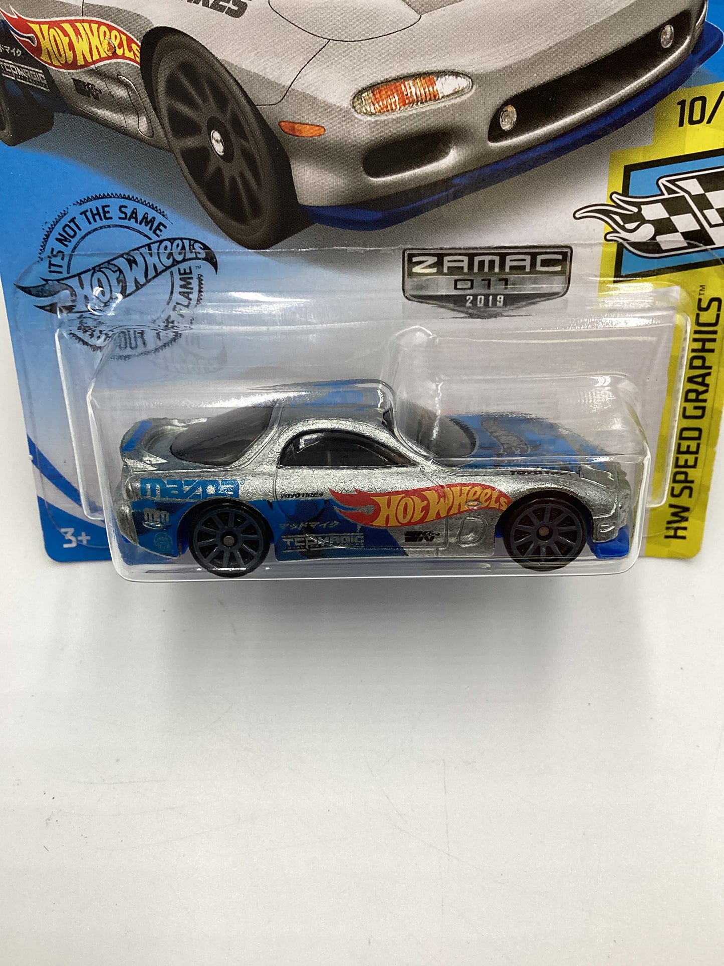 2019 Hot Wheels Zamac 011 #27 95 Mazda RX-7 Mad Mike 148 C