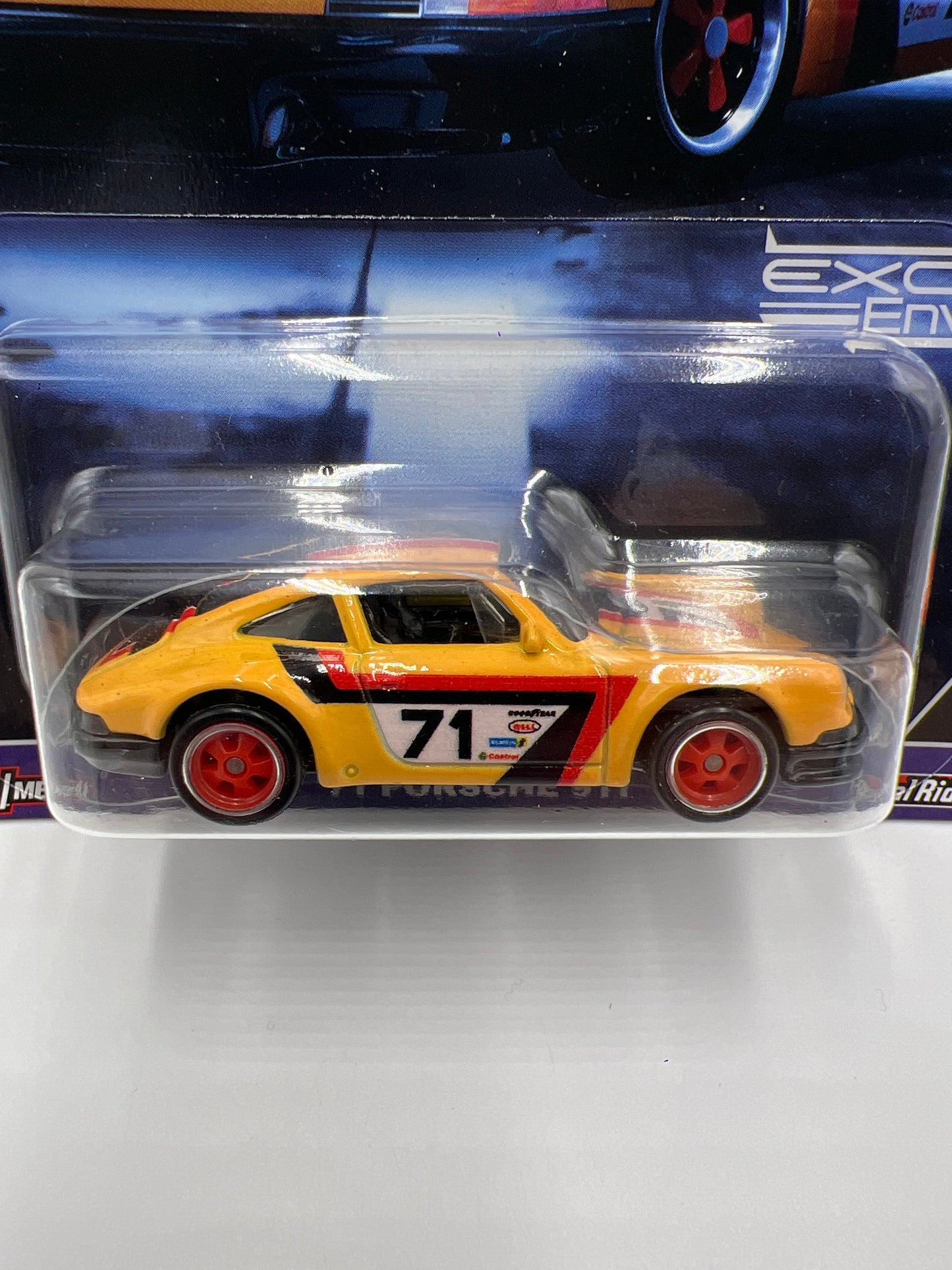 2024 Hot Wheels Premium Exotic Envy #1 71 Porsche 911 Yellow 244G