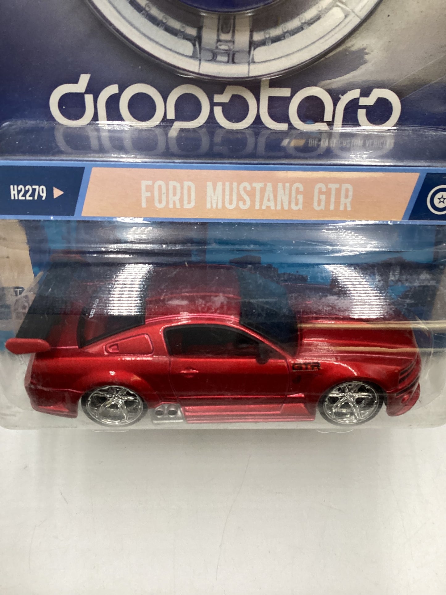 Hot Wheels Dropstars H2279 Ford Mustang GTR Red 214A