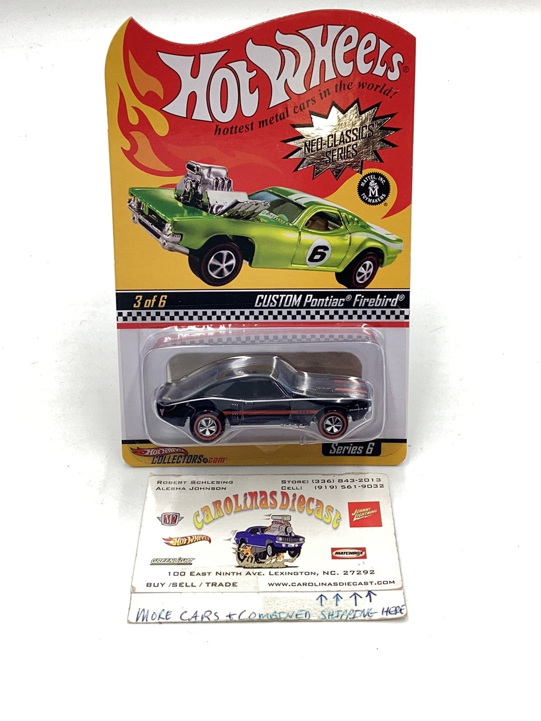 2008 Hot Wheels RLC Neo Classic Series 6 Custom Pontiac Firebird