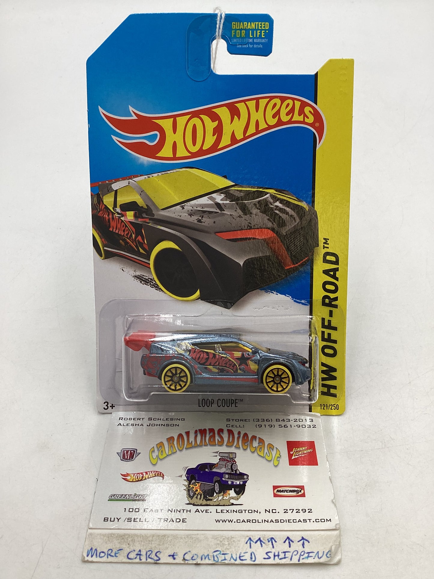 2014 Hot Wheels Treasure Hunt #121 Loop Coupe Gray 275G