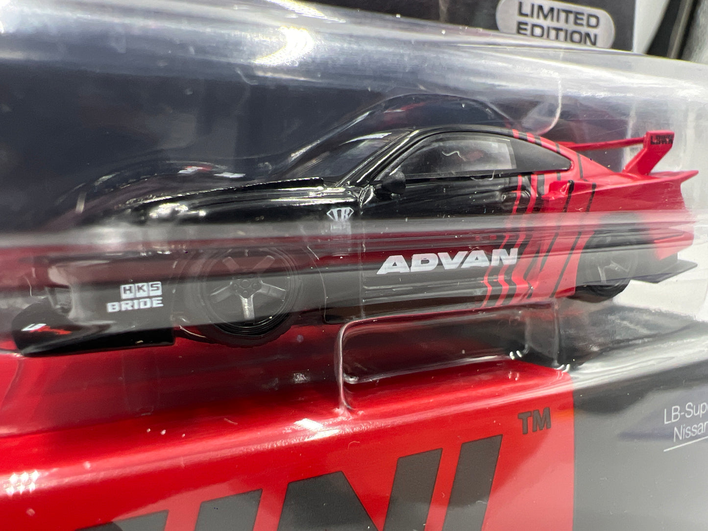 Mini GT Mijo Exclusives #649 LB-Super Silhouette Nissan S15 Silvia Advan