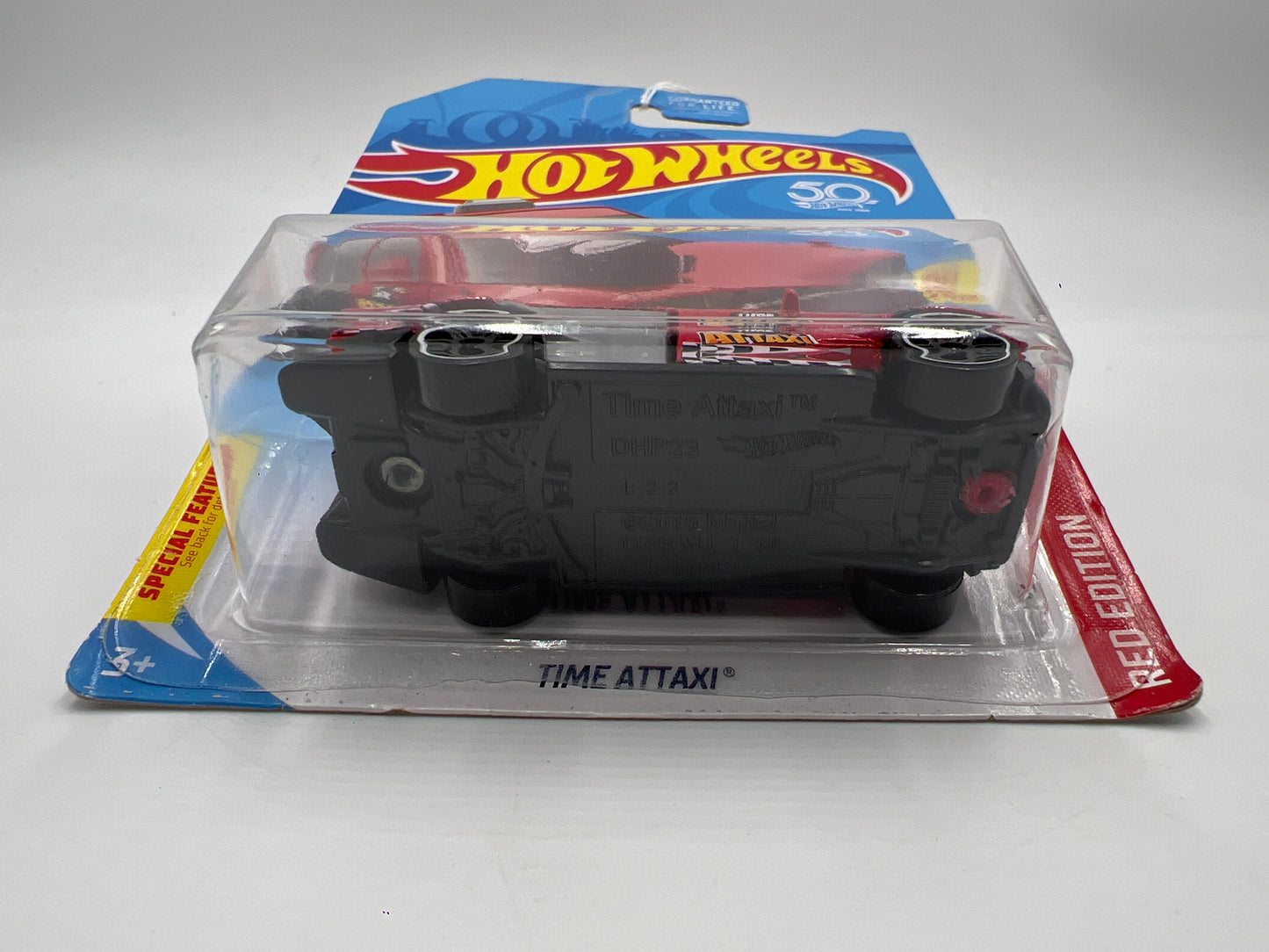 2018 Hot Wheels Target Exclusive Red Edition Time Attaxi Red 146G