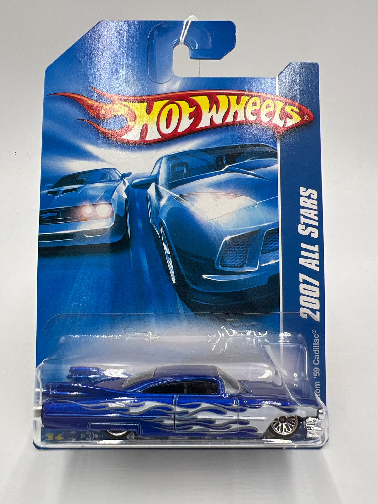 2007 Hot Wheels All Stars #151 Kmart Exclusive Custom 59 Cadillac Blue 237A
