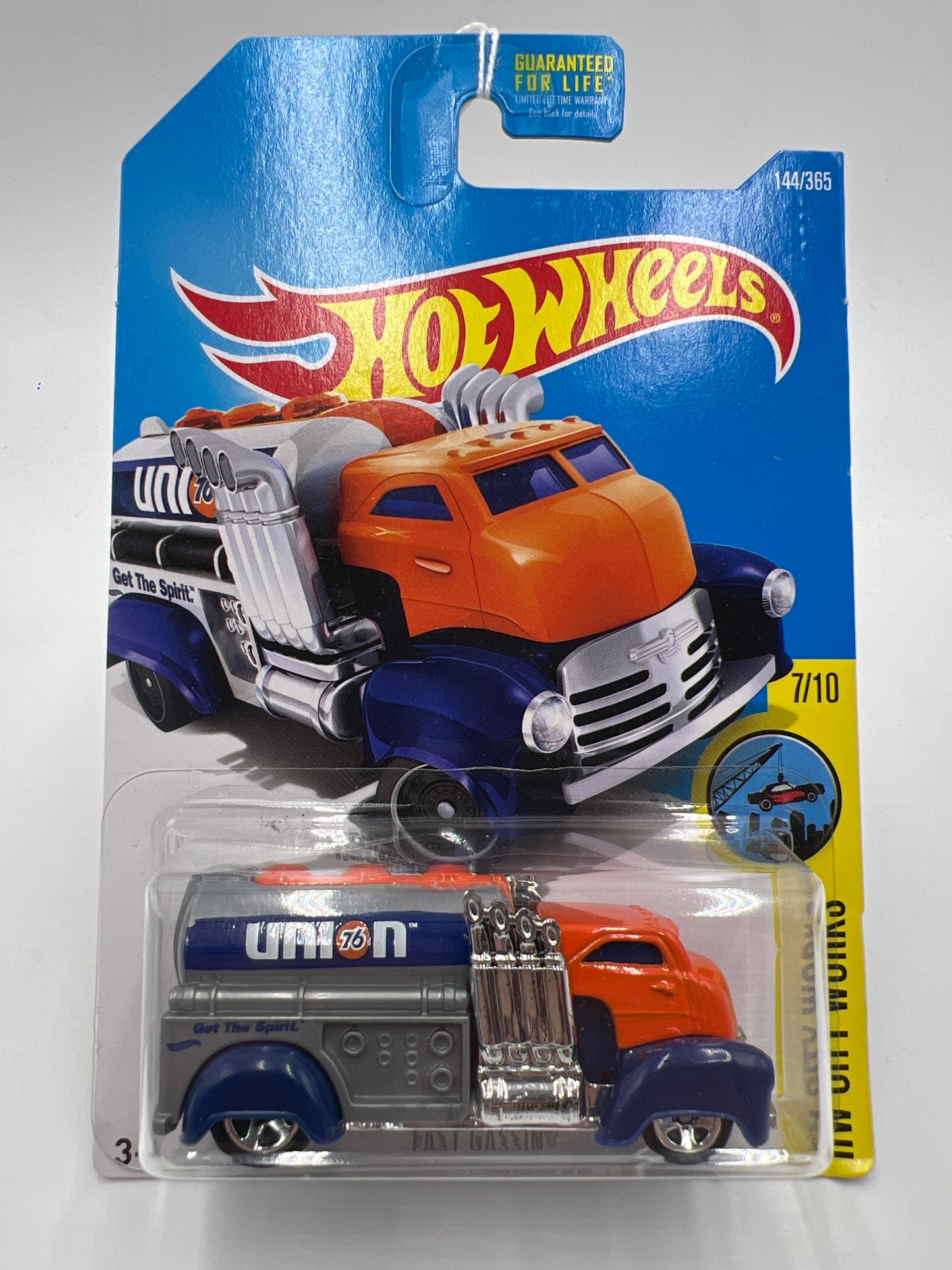 2017 Hot Wheels Nightburnerz #144 Fast Gassin Union 76 113A