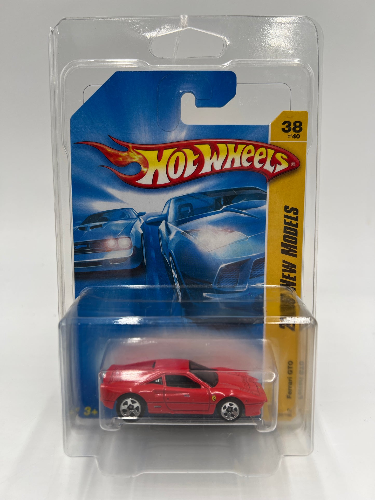 2008 Hot Wheels New Models #38 Ferrari GTO Red W/Protector