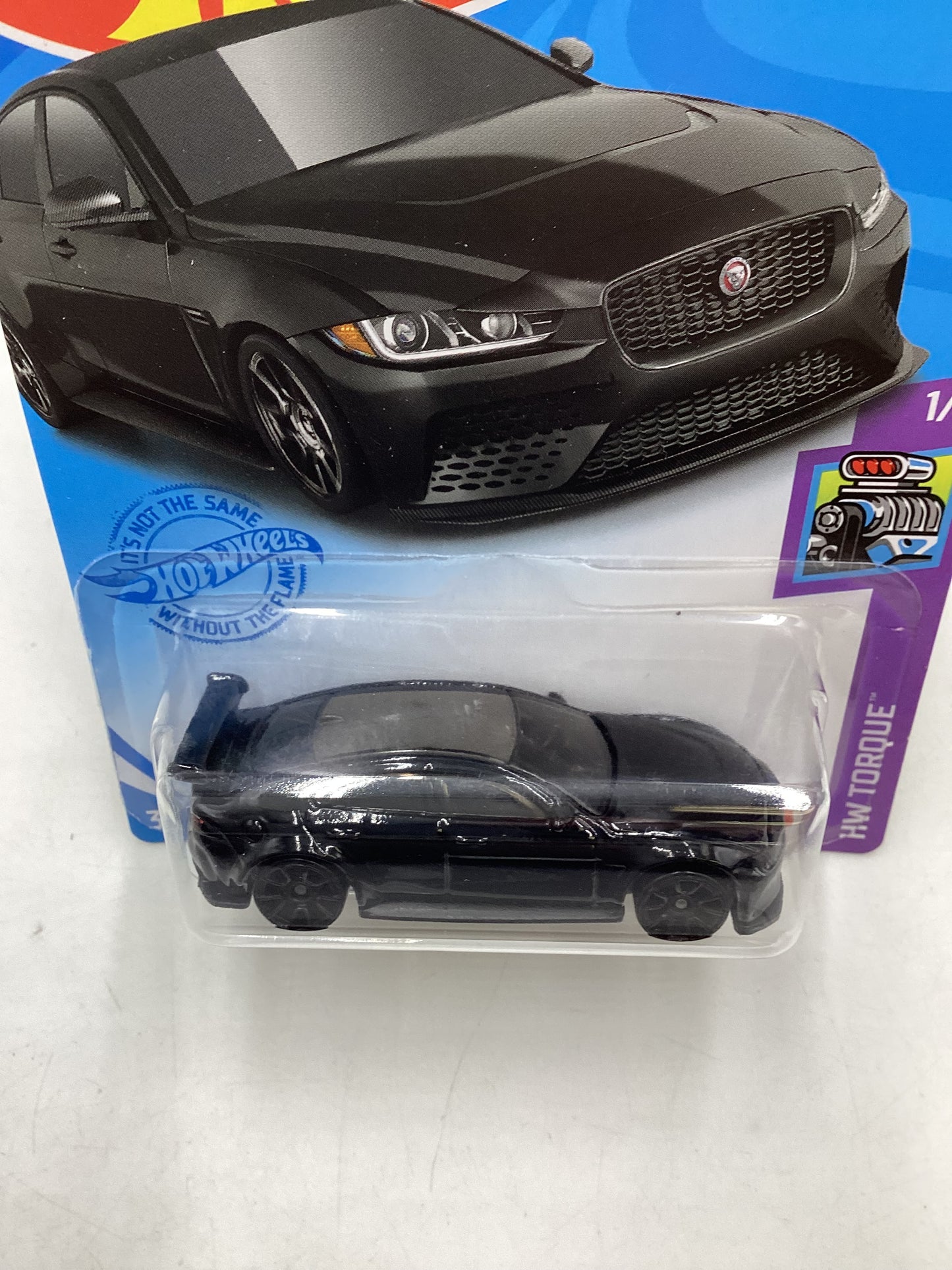 2021 Hot Wheels #85 Jaguar XE SV Project 8 Black 68C