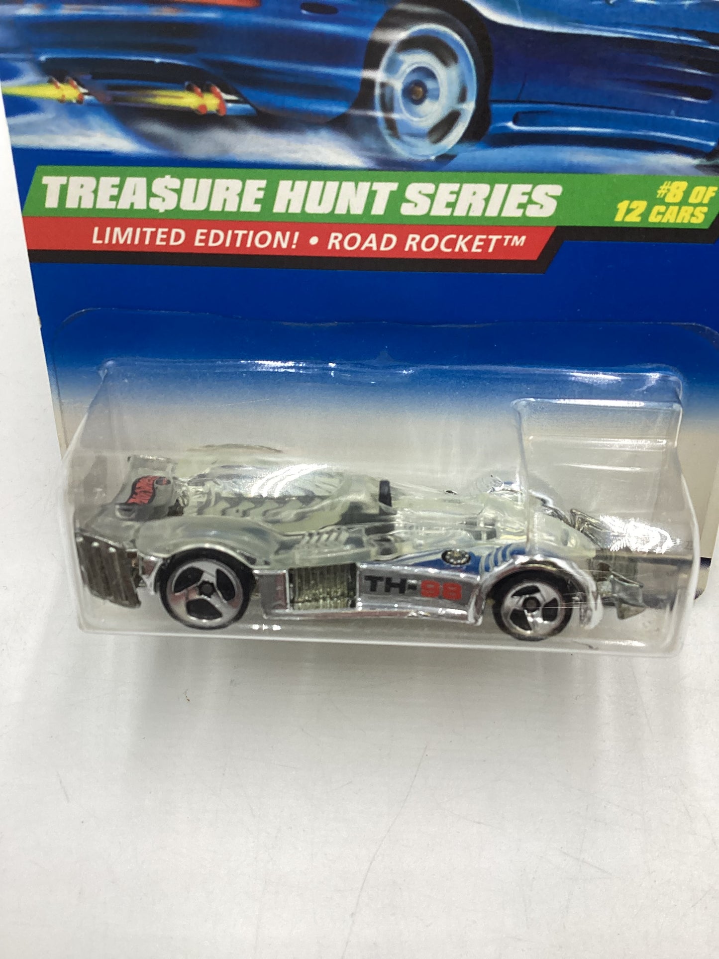 1998 Hot Wheels Treasure Hunt 8/12 Road Rocket #756 277E