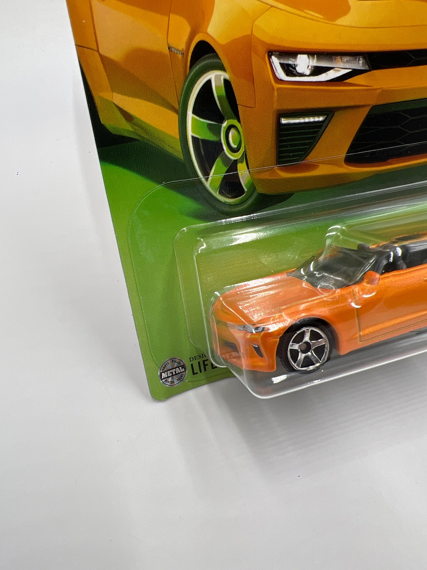 2025 Matchbox Themed Sports Cars #4 16 Chevy Camaro Convertible Orange 156P