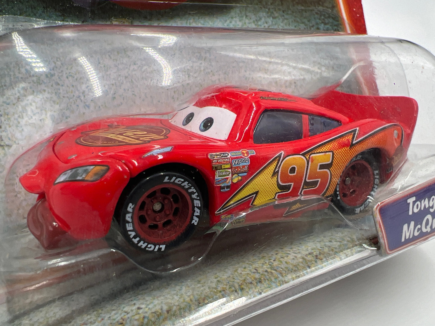Disney Pixar Cars Supercharged Tongue McQueen