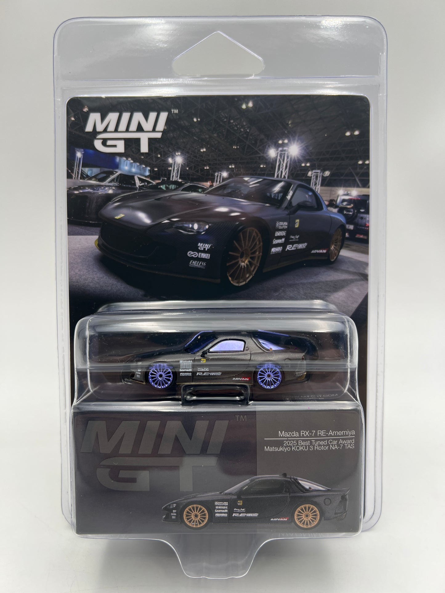 Mini GT #1205 CHASE Mazda RX-7 RE-Amemiya Matsukiyo KOKU 3 Rotor NA-7 TAS