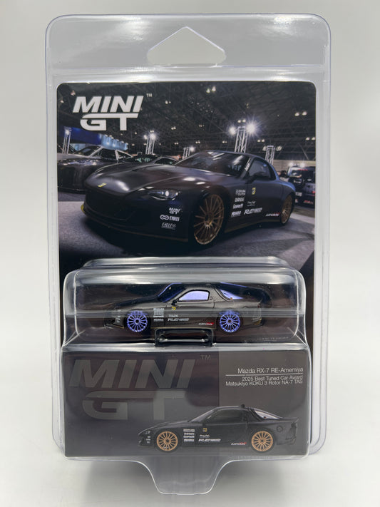 Mini GT #1205 CHASE Mazda RX-7 RE-Amemiya Matsukiyo KOKU 3 Rotor NA-7 TAS