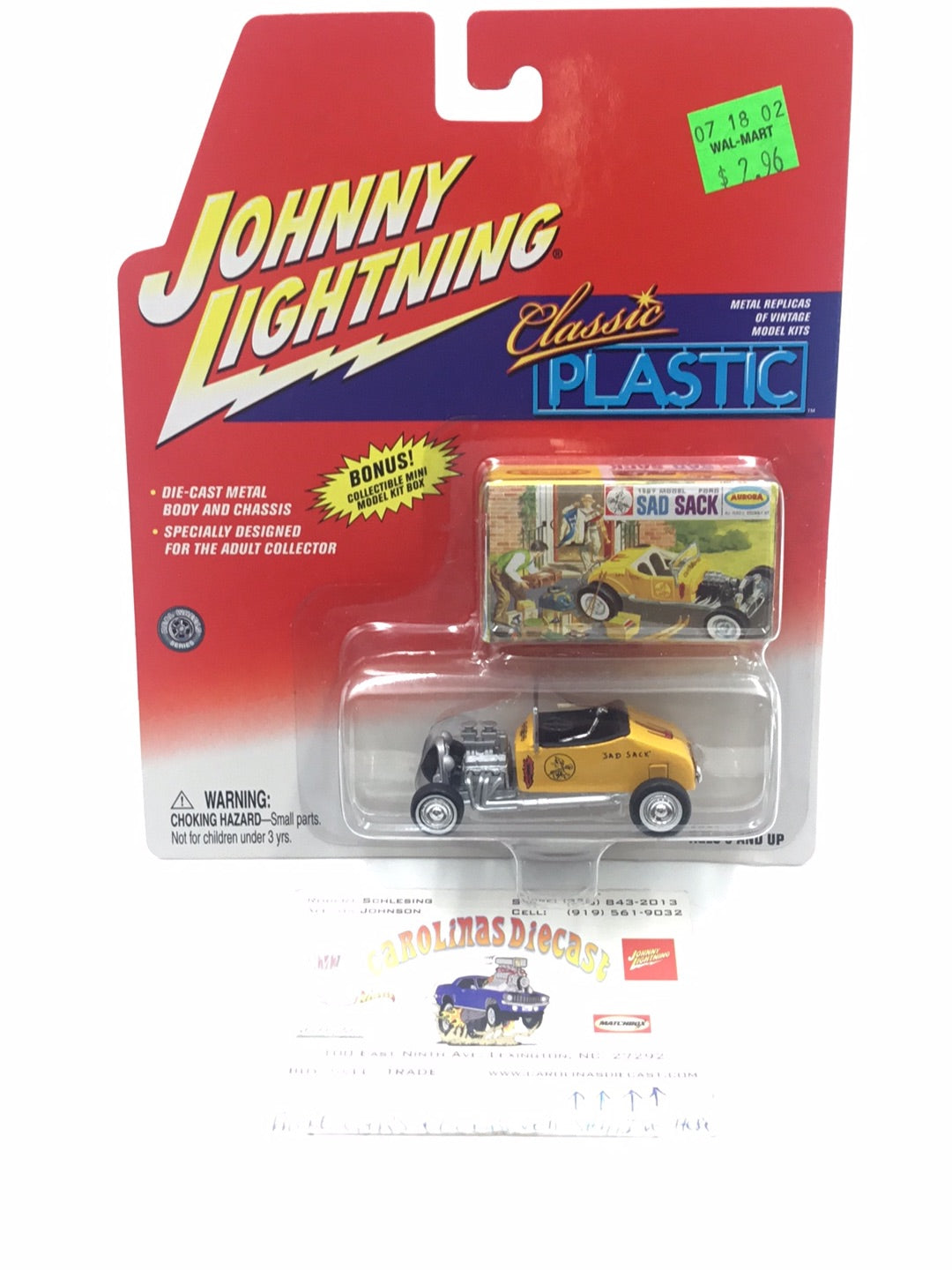 Johnny lightning Classic Plastic Sad Sack 210E