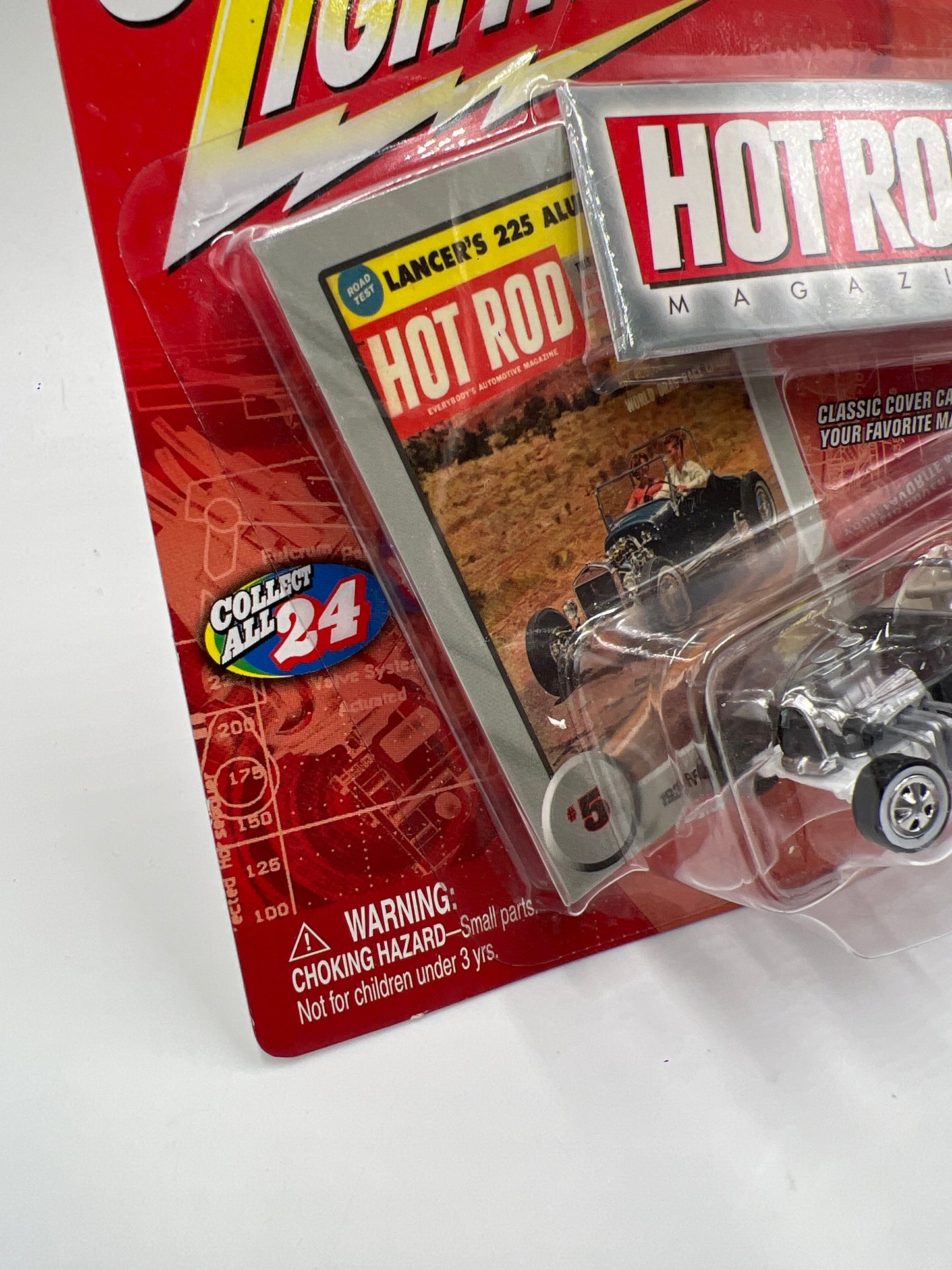 Johnny Lightning White Lightning Chase Hot Rod Magazine #5 1927 Ford T-Roadster Black