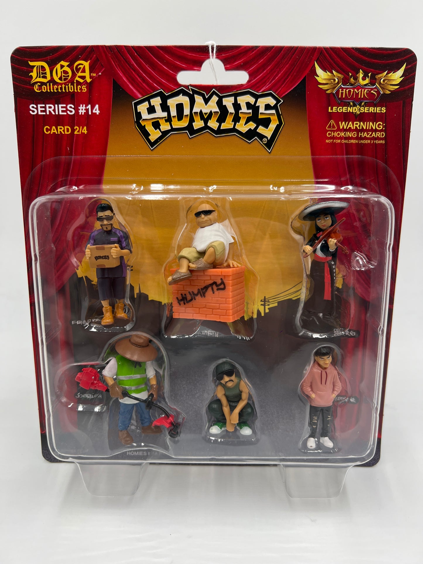 DGA Collectibles Homies Legend Series #14 Card 2/4 223F