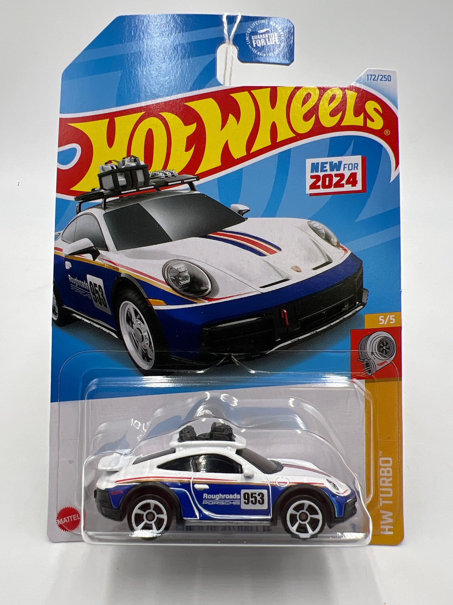 2024 Hot Wheels N Case #172 Porsche 911 Rallye White 99G