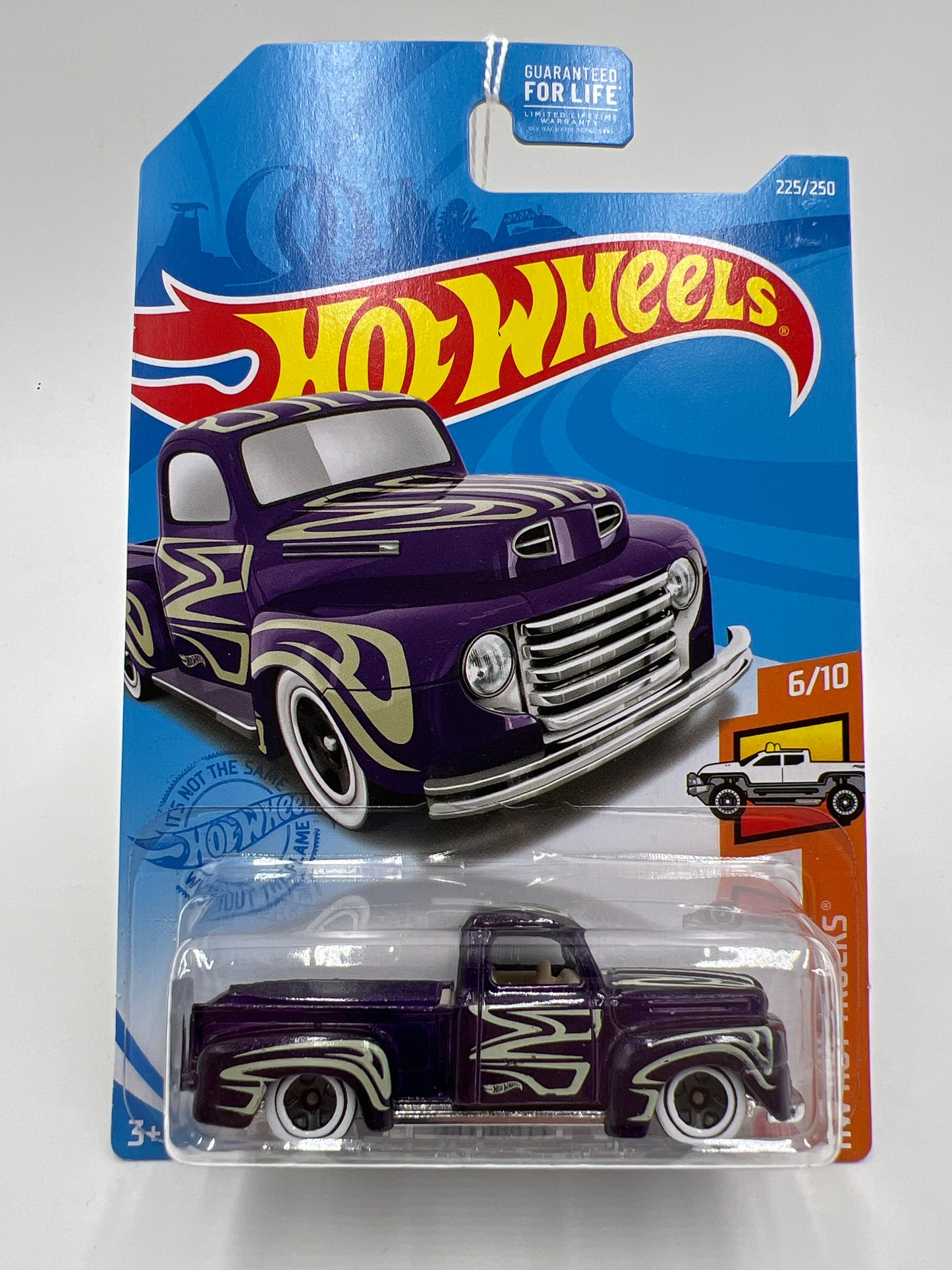 2021 Hot Wheels Hot Trucks #225 49 Ford F1 Purple 30C