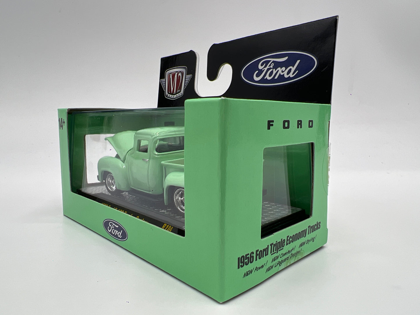 M2 Machines 1956 Ford F-100 Truck Custom Green R104