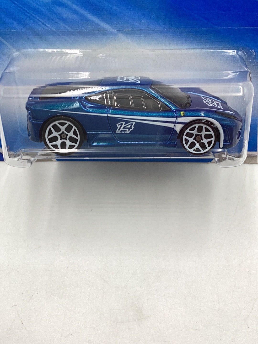 2010 Hot Wheels #154 Ferrari F430 Challenge Toys r Us exclusive factory sealed sticker with protector