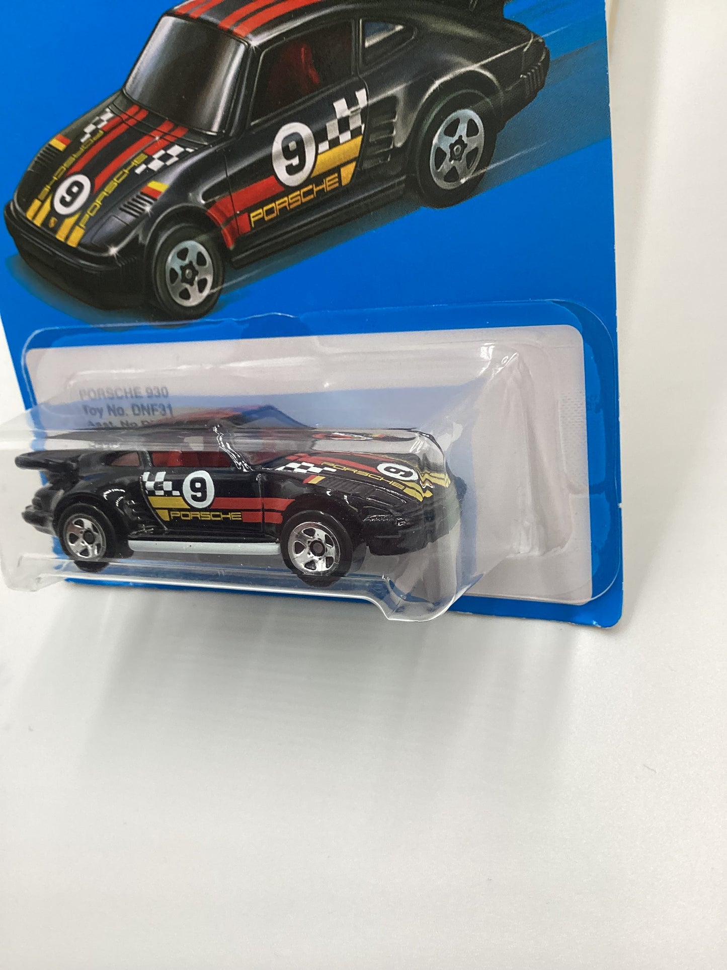 2016 Hot Wheels Target Heritage Retro DNF31 Porsche 930 Black 159D