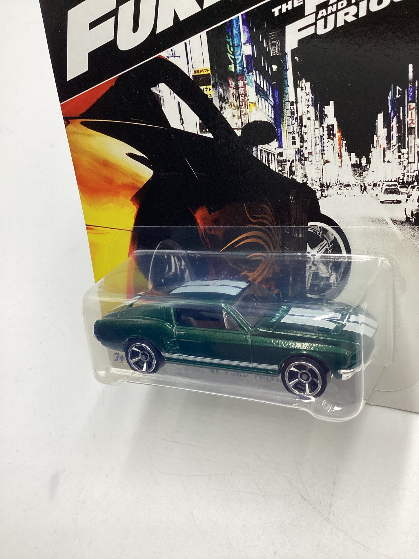 Hot Wheels Fast and Furious #3 67 Ford Mustang Green Walmart Exclusive