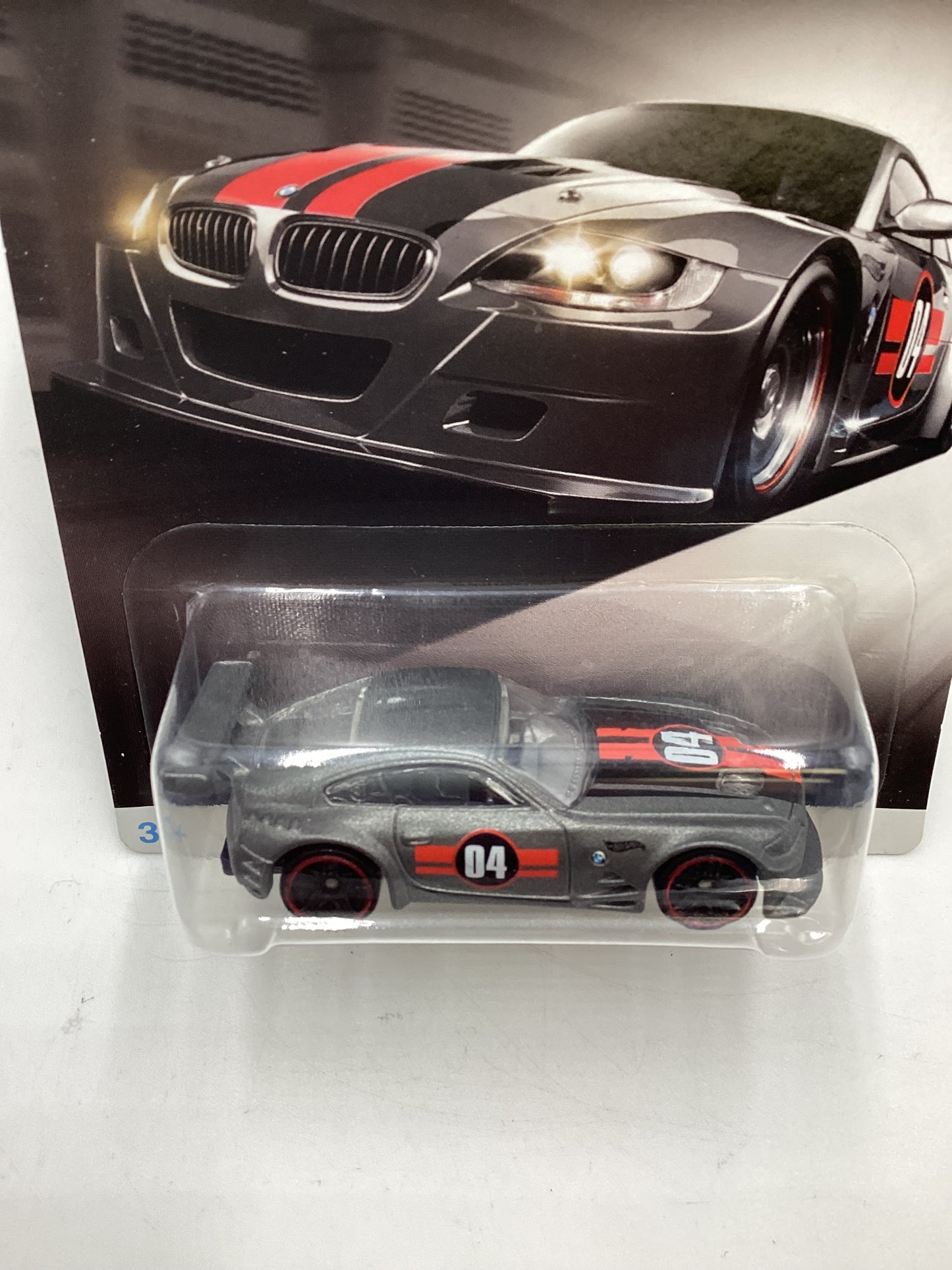 Hot Wheels BMW Series #7 BMW Z4 M Gray Walmart Exclusive 152D