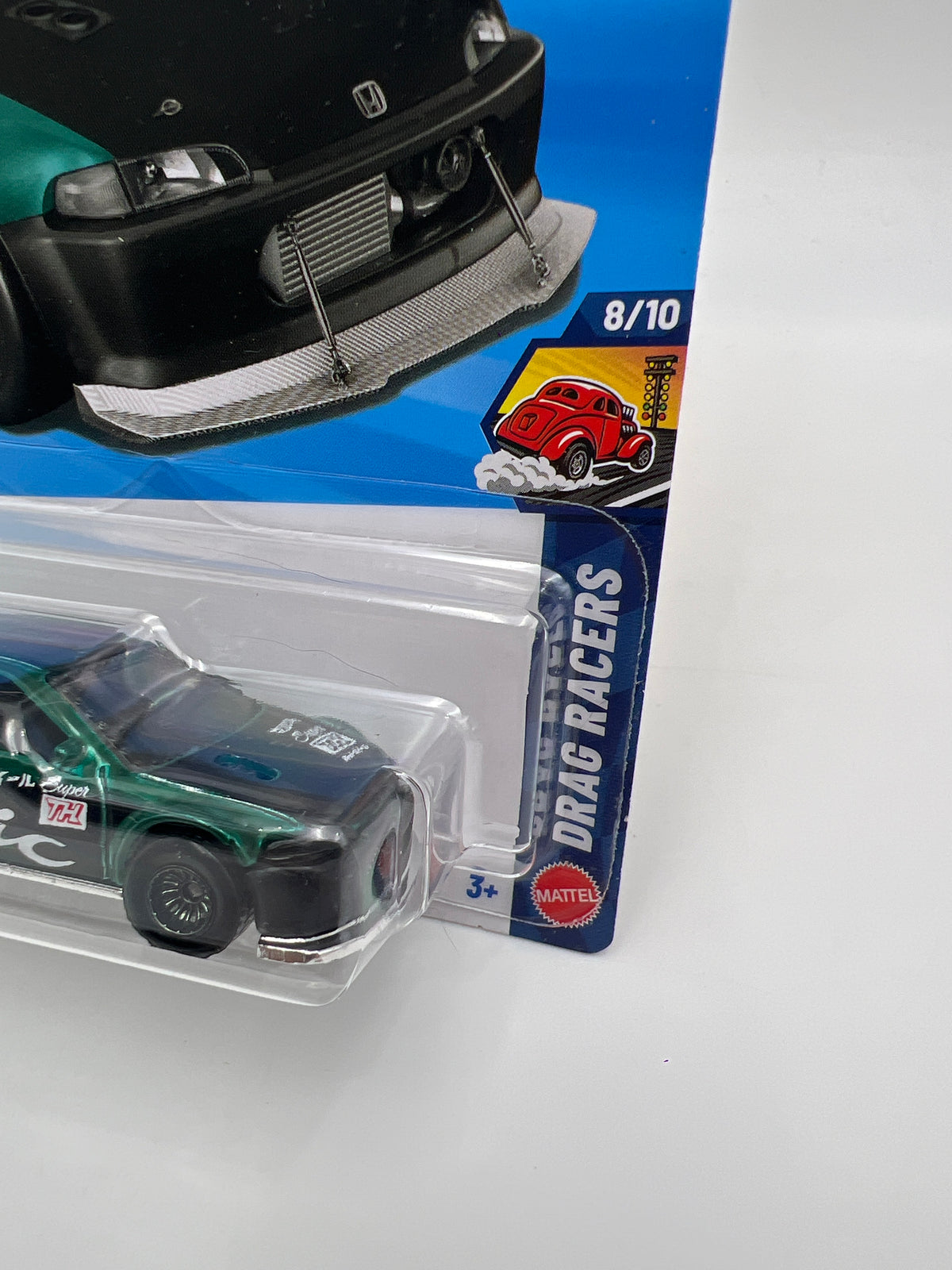 2026 Hot Wheels Super Treasure Hunt #159 Honda Civic Custom Green W/Protector