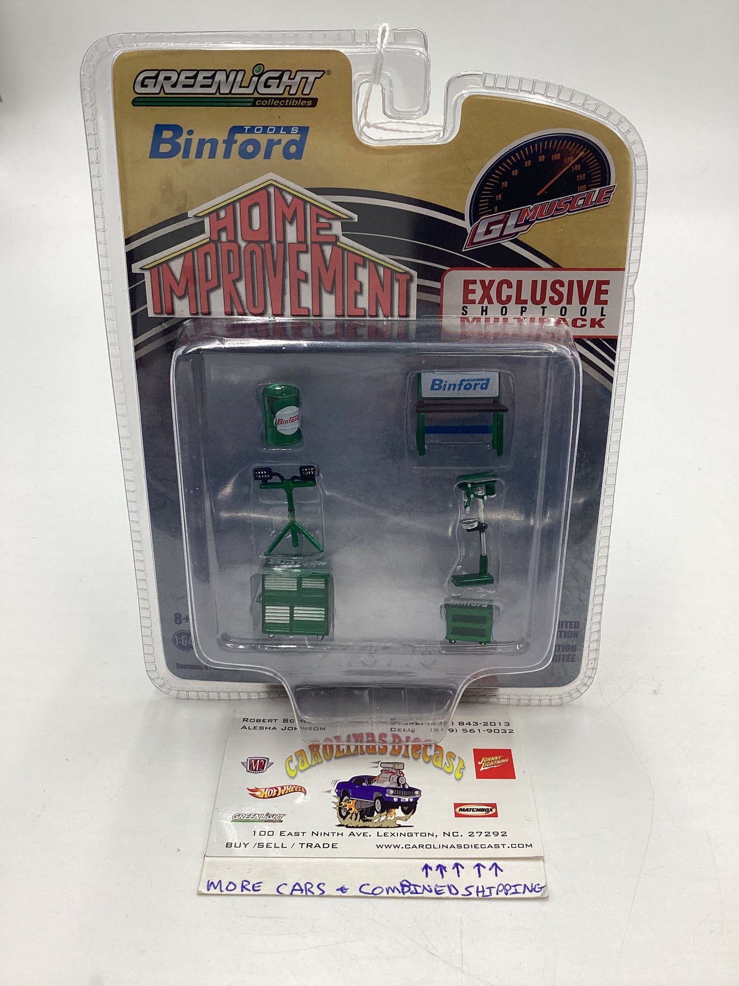 Greenlight Home Improvement GL Muscle Binford Tools Shop Tool Multipack CHASE