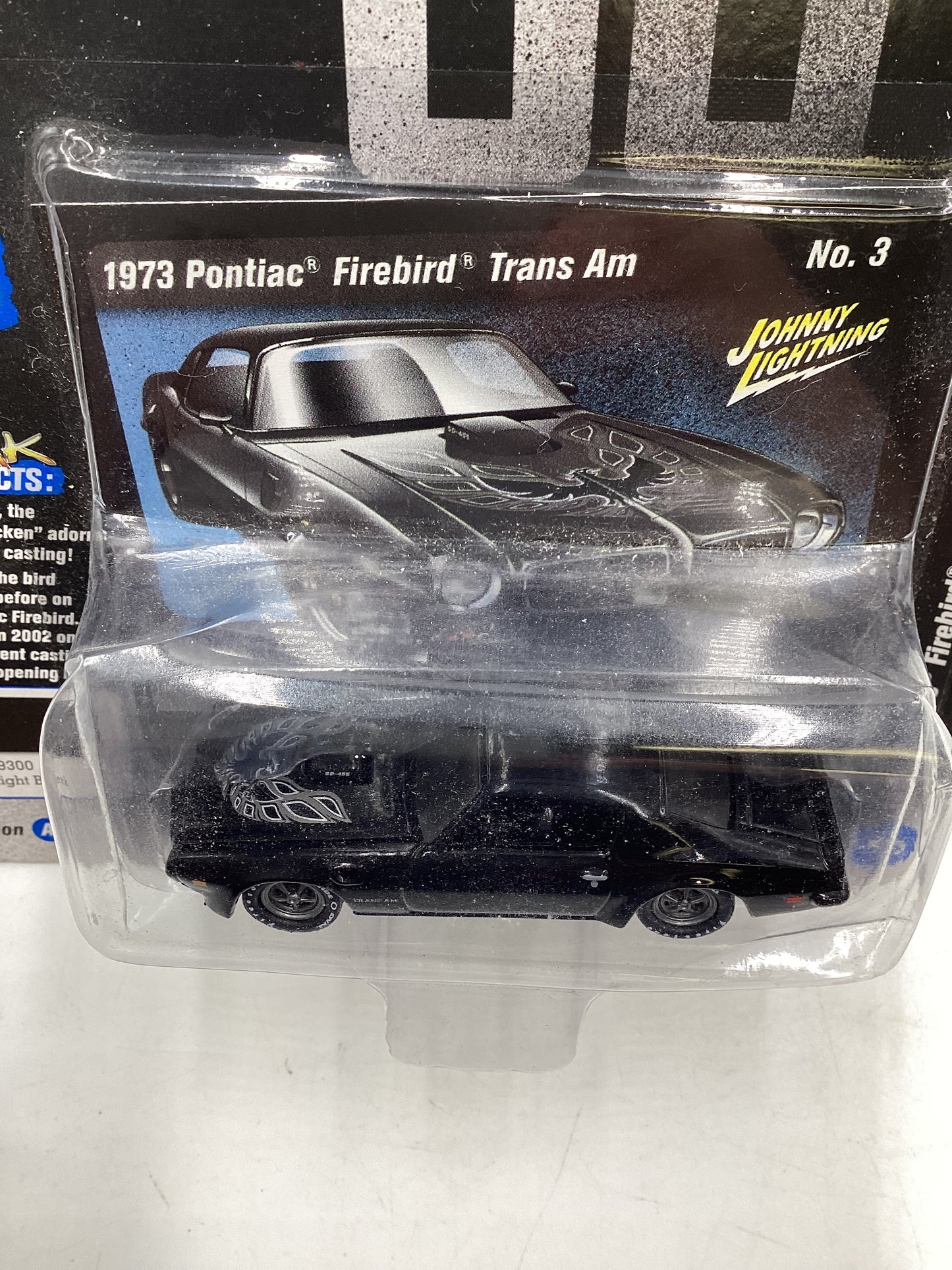 Johnny Lightning Blacked Out 1973 Pontiac Firebird Trans Am 191D