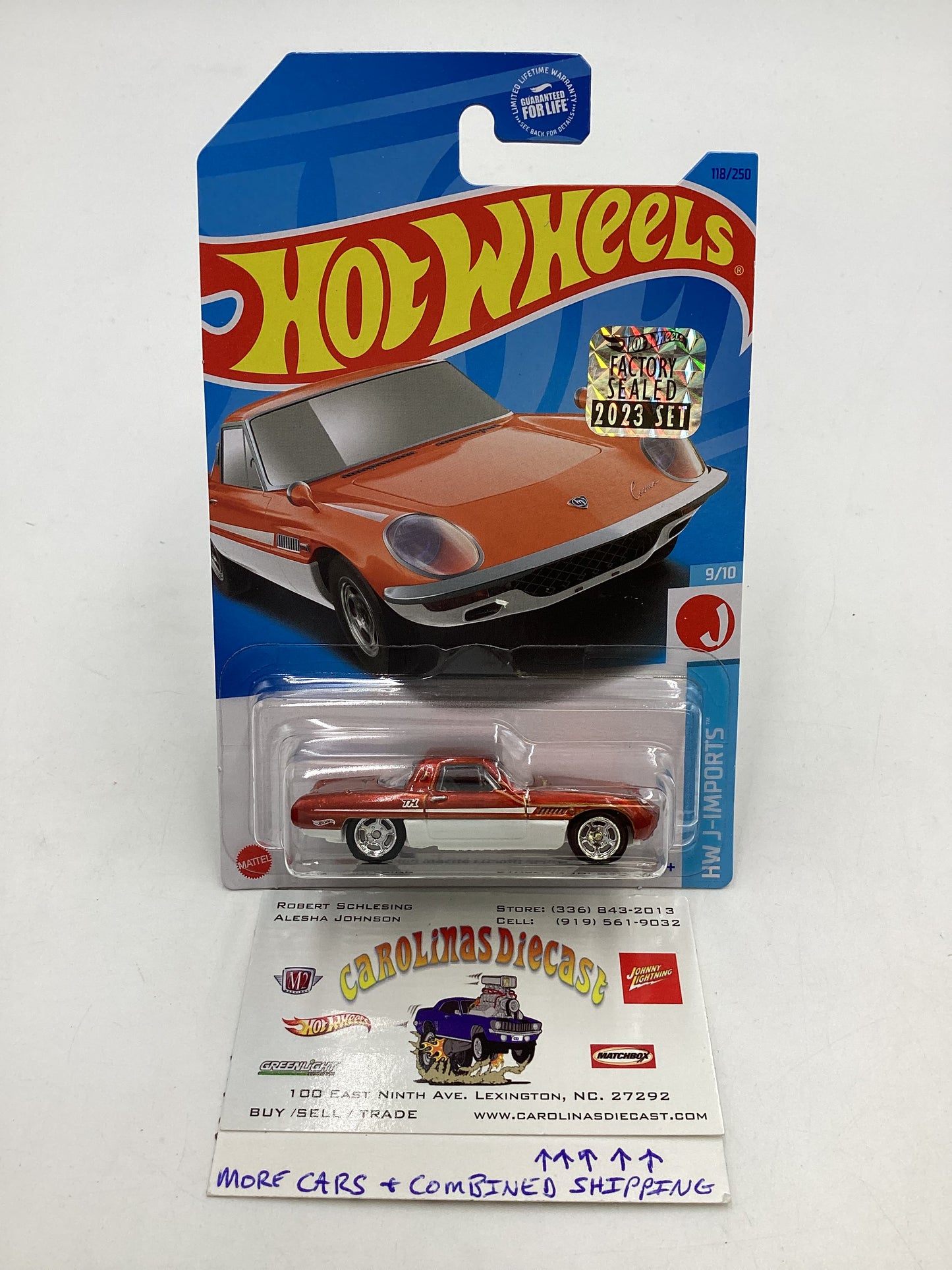 2023 Hot Wheels 1968 Mazda Cosmo Sport 1/1250 Super Treasure Hunt Factory Sealed with protector